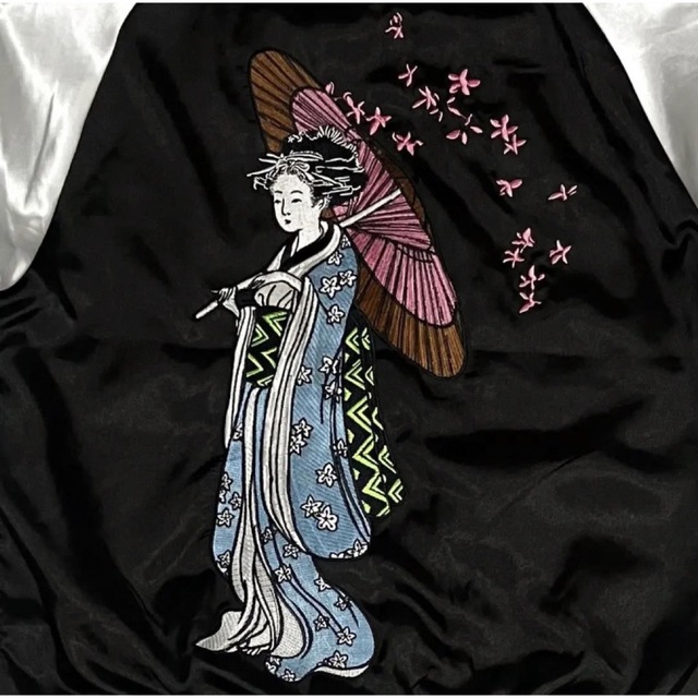 STANDARD ISSUE スタンダードイシュー スカジャン 刺繍 和柄 舞妓 最大