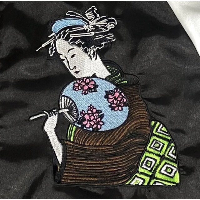 STANDARD ISSUE スタンダードイシュー スカジャン 刺繍 和柄 舞妓 最大
