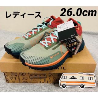 ナイキ(NIKE)のナイキ リアクト ペガサス トレイル 4 ゴア-テックス　レディース　26.0(シューズ)