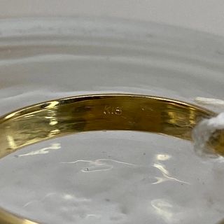 k18YG AU750 18金 イエローゴールド リング サイズ9.5号の通販 by seg