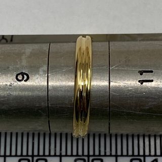 k18YG AU750 18金 イエローゴールド リング サイズ9.5号の通販 by seg