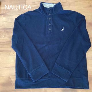 ノーティカ(NAUTICA)のNAUTICA ノーティカ プルオーバー スウェット ポロ 刺繍ロゴ(スウェット)