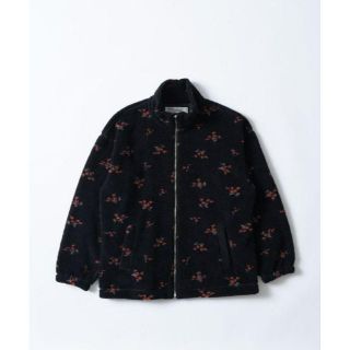 ティー(TTT_MSW)の22awDAIRIKU Flower Fleece Zip Up Boulson(ブルゾン)