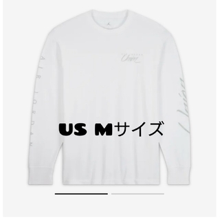 ジョーダン(Jordan Brand（NIKE）)のジョーダン x ユニオン ロングスリーブ Tシャツ "ホワイト" M(Tシャツ/カットソー(七分/長袖))