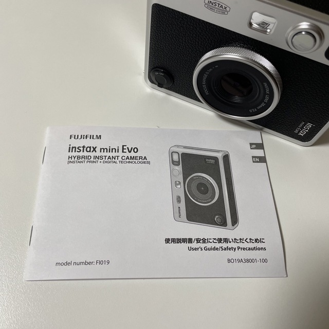 箱無し 富士フイルム チェキ instax mini Evo インスタント