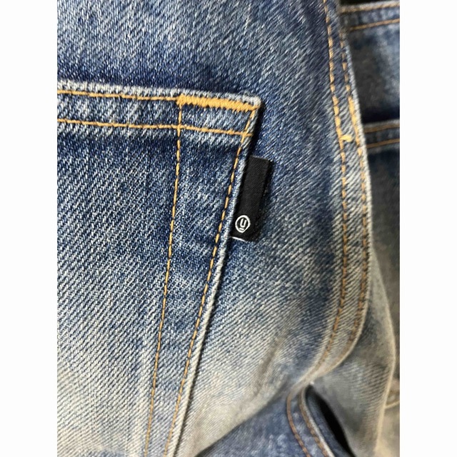 UNDERCOVER アンダーカバー 21AW シルク切替 デニムパンツ