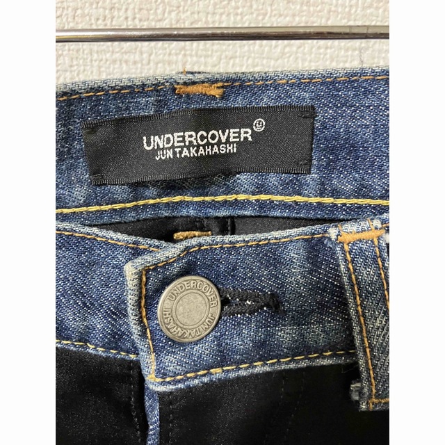 UNDERCOVER - UNDERCOVER アンダーカバー 21AW シルク切替 デニム