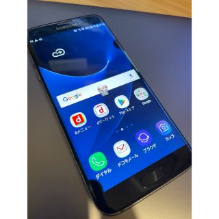 エヌティティドコモ(NTTdocomo)のサムスン GALAXY S7 Edge SC-02H ブラック ワケアリ(スマートフォン本体)