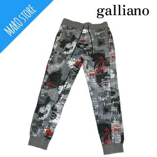 ガリアーノ(GALLIANO)のgalliano/ガリアーノ ニュースペーパー スウェットパンツ(その他)