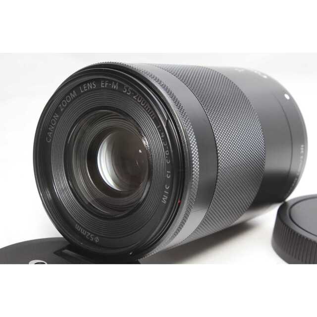 Canon EF-M 55-200mm☆望遠レンズ ブラック-
