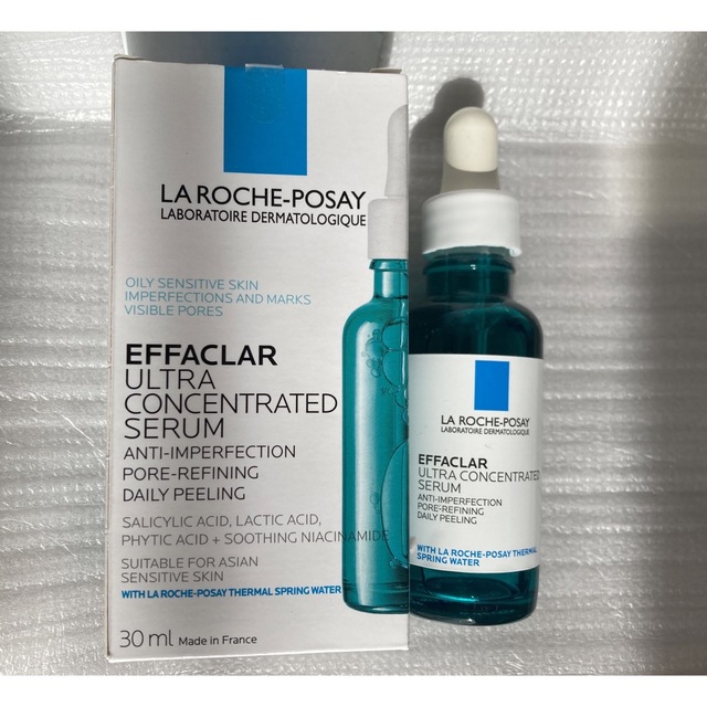 LA ROCHE-POSAY(ラロッシュポゼ)のラロッシュポゼ エファクラピールケアセラム  美容液 2個セット　 30ml  コスメ/美容のスキンケア/基礎化粧品(美容液)の商品写真