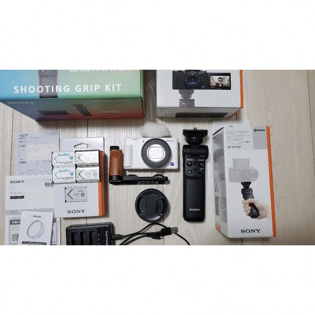 正規品 SONY - シューティンググリップキット ZV-1G VLOGCAM SONY