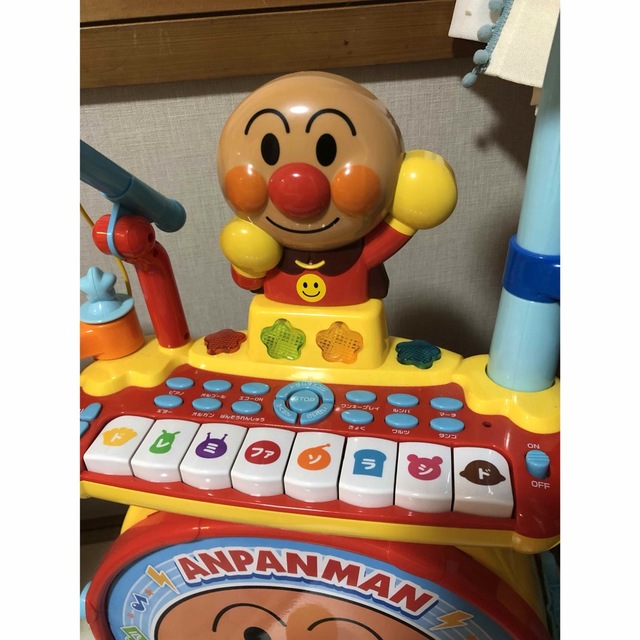 アンパンマン(アンパンマン)のアンパンマン　ドラム キッズ/ベビー/マタニティのおもちゃ(楽器のおもちゃ)の商品写真