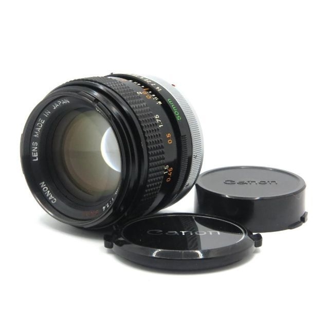 Canon FD 50mm f1.4 S.S.C. 【整備実写済】50046整備済フィルムカメラ