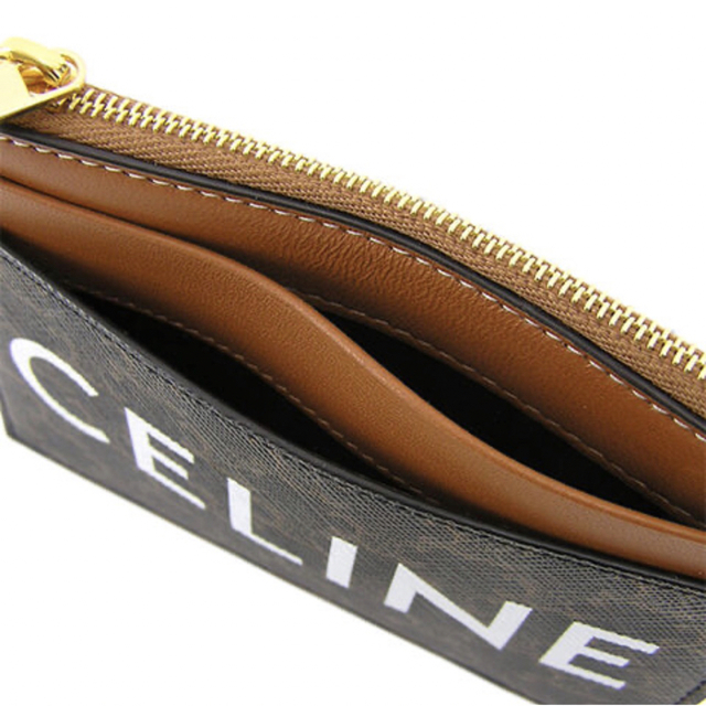 美品 セリーヌ CELINE メンズ カード＆コインケース 10F672CQ6