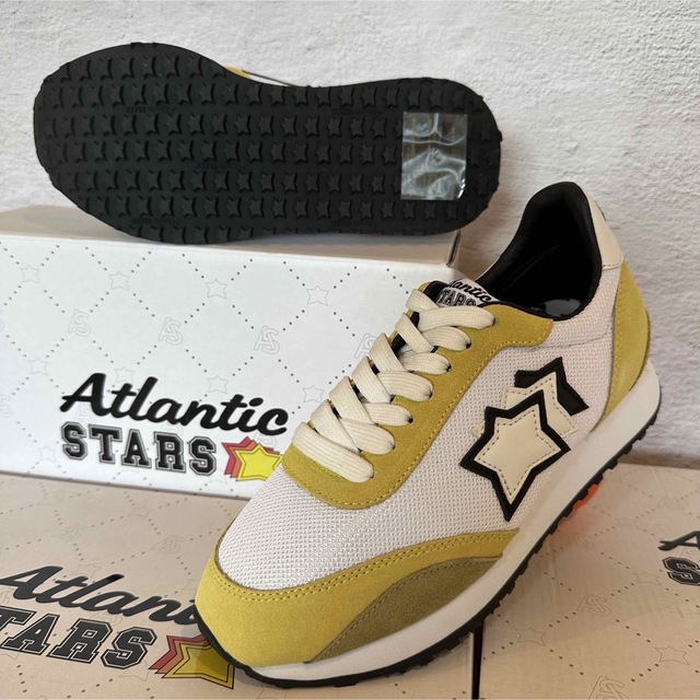 アトランティックスターズ スニーカー ベガ ナイロン/スエード ローカット シューズ 靴 レディース 38サイズ ピンク Atlantic STARS