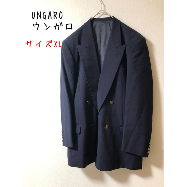 UNGARO pour l'homme ウンガロ　テーラードジャケット 肩パッドジャケット/アウター