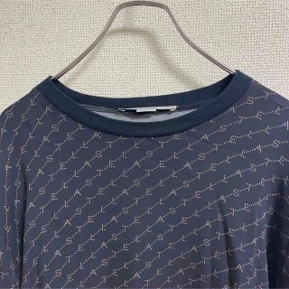 ステラマッカートニー(Stella McCartney)のStella McCartney ロゴ ロングスリーブ ブラック サイズM(Tシャツ/カットソー(七分/長袖))