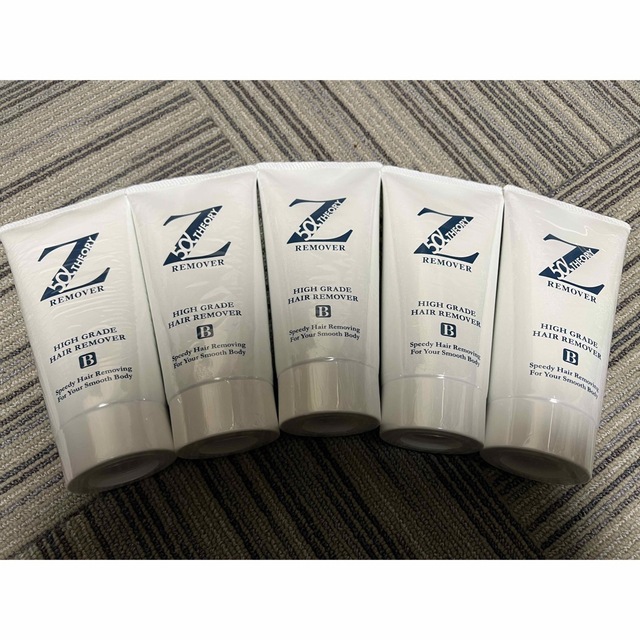 ゼロファクター Z リムーバー 除毛クリーム 5本セット 【超目玉枠