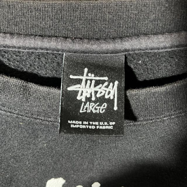 STUSSY(ステューシー)の[大人気]　ステューシー　スウェット　８ボール　ビックプリント◎　存在感◎ メンズのトップス(スウェット)の商品写真