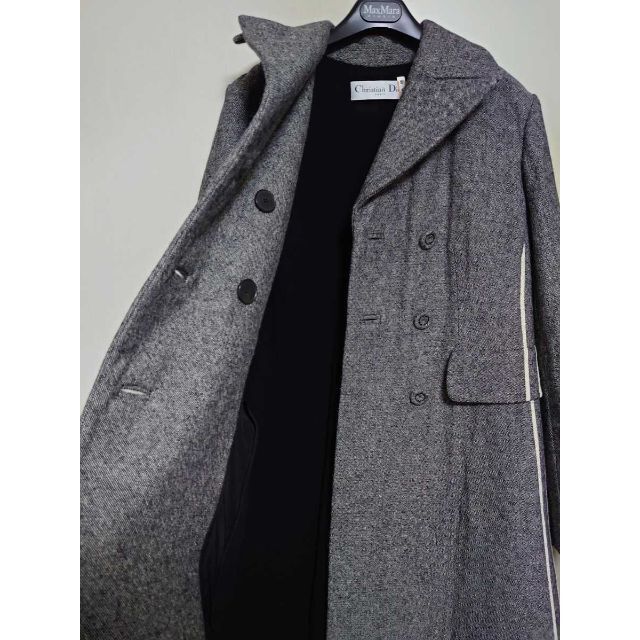 激安通販 Dior Christian - グレー ウールロングコート シグネチャー
