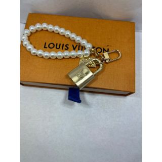 ルイヴィトン(LOUIS VUITTON)のルイヴィトン　カデナ　パドロック　キーホルダー　南京錠　キーホルダー部分新品(キーホルダー)