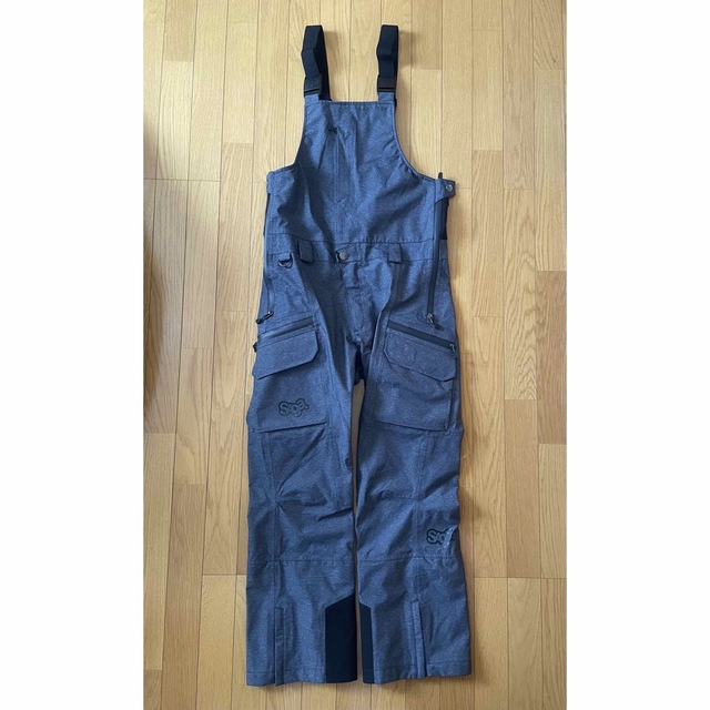 saga outerwear サガアウトウェア 3レイヤー ビブパンツ