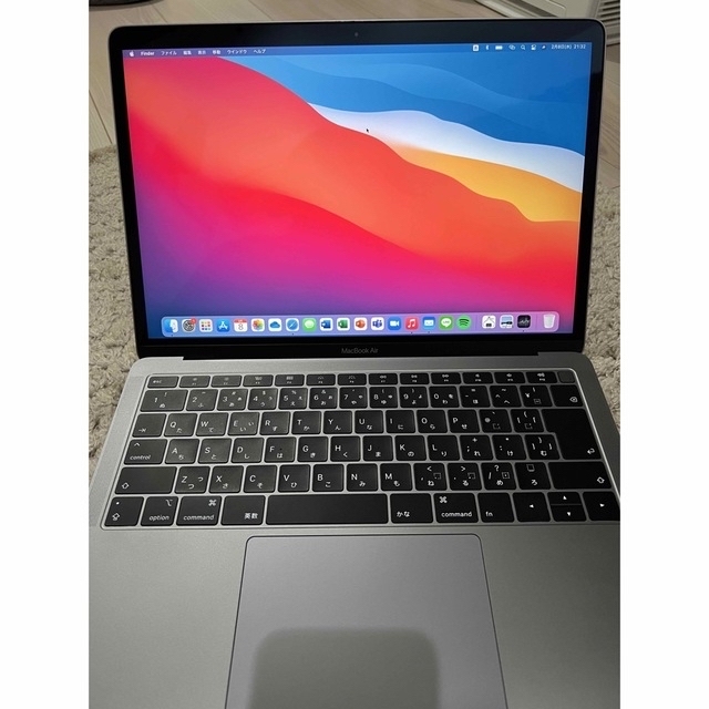 「最終価格」MacBook Air 2019スペースグレー美品　付属品有