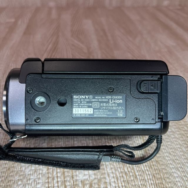 SONY(ソニー)のSONY ビデオカメラ ハンディカム　HDR-CX430V スマホ/家電/カメラのカメラ(ビデオカメラ)の商品写真