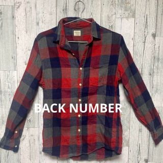 バックナンバー(BACK NUMBER)のBACK NUMBER バックナンバー　メンズ　チェック柄　シャツ　ヴィンテージ(シャツ)