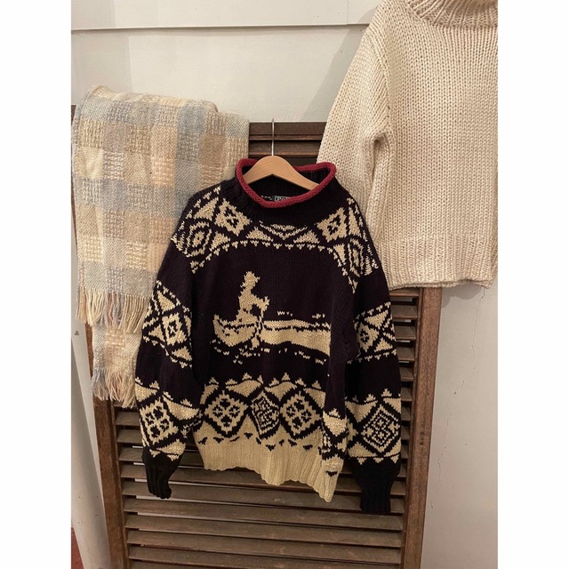 POLO RALPH LAUREN(ポロラルフローレン)のお値下げ🌈💙Ralph Lauren canoe🛶 knit. レディースのトップス(ニット/セーター)の商品写真