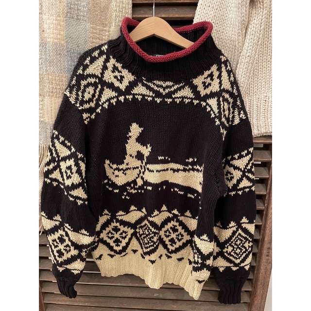 POLO RALPH LAUREN(ポロラルフローレン)のお値下げ🌈💙Ralph Lauren canoe🛶 knit. レディースのトップス(ニット/セーター)の商品写真