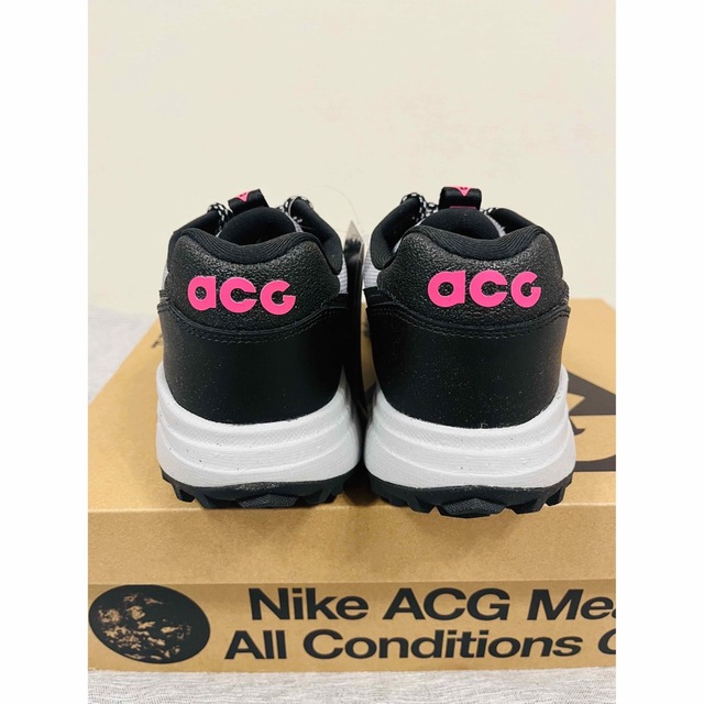 ナイキ　ACG スニーカー ローケイト ブラック/ハイパーピンク　26.5cm