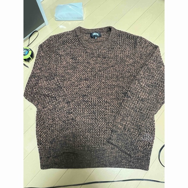 STUSSY(ステューシー)の専用2tone loose gauge sweater ニットサイズM メンズのトップス(ニット/セーター)の商品写真