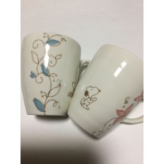 スヌーピー(SNOOPY)のSNOOPY マグカップ２点セット(グラス/カップ)