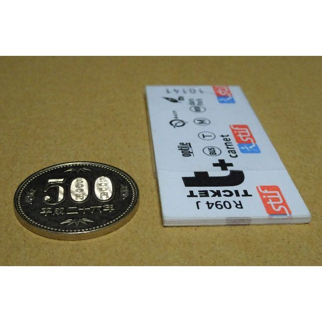 Carnet 10tickets チケットの乗車券/交通券(その他)の商品写真