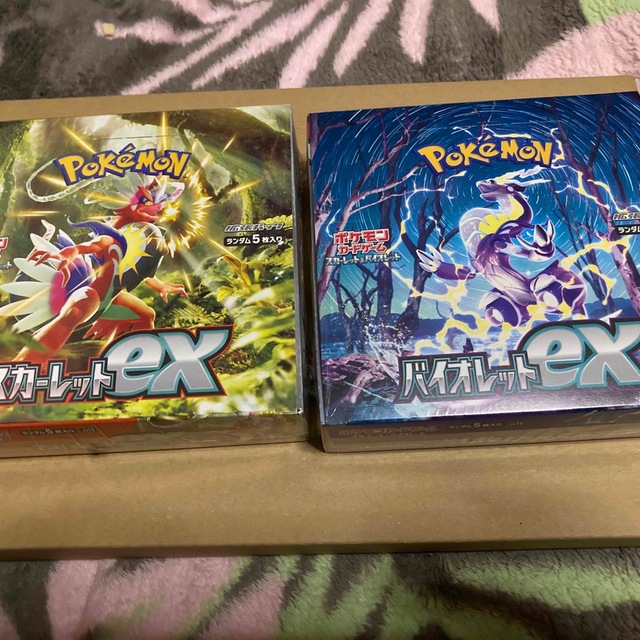 ポケモンカード  スカーレットexバイオレットex  box