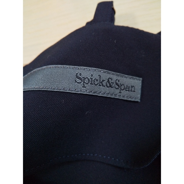 Spick & Span(スピックアンドスパン)のSpick and Span　膝丈キャミワンピース　ブラック レディースのワンピース(ひざ丈ワンピース)の商品写真