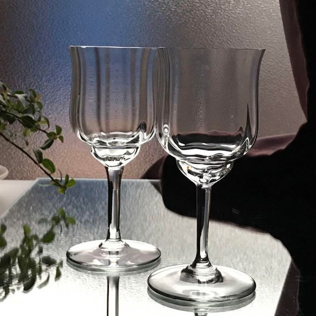 美しいオールドバカラBACCARATカプリCapriワイングラスペア ☆廃盤品
