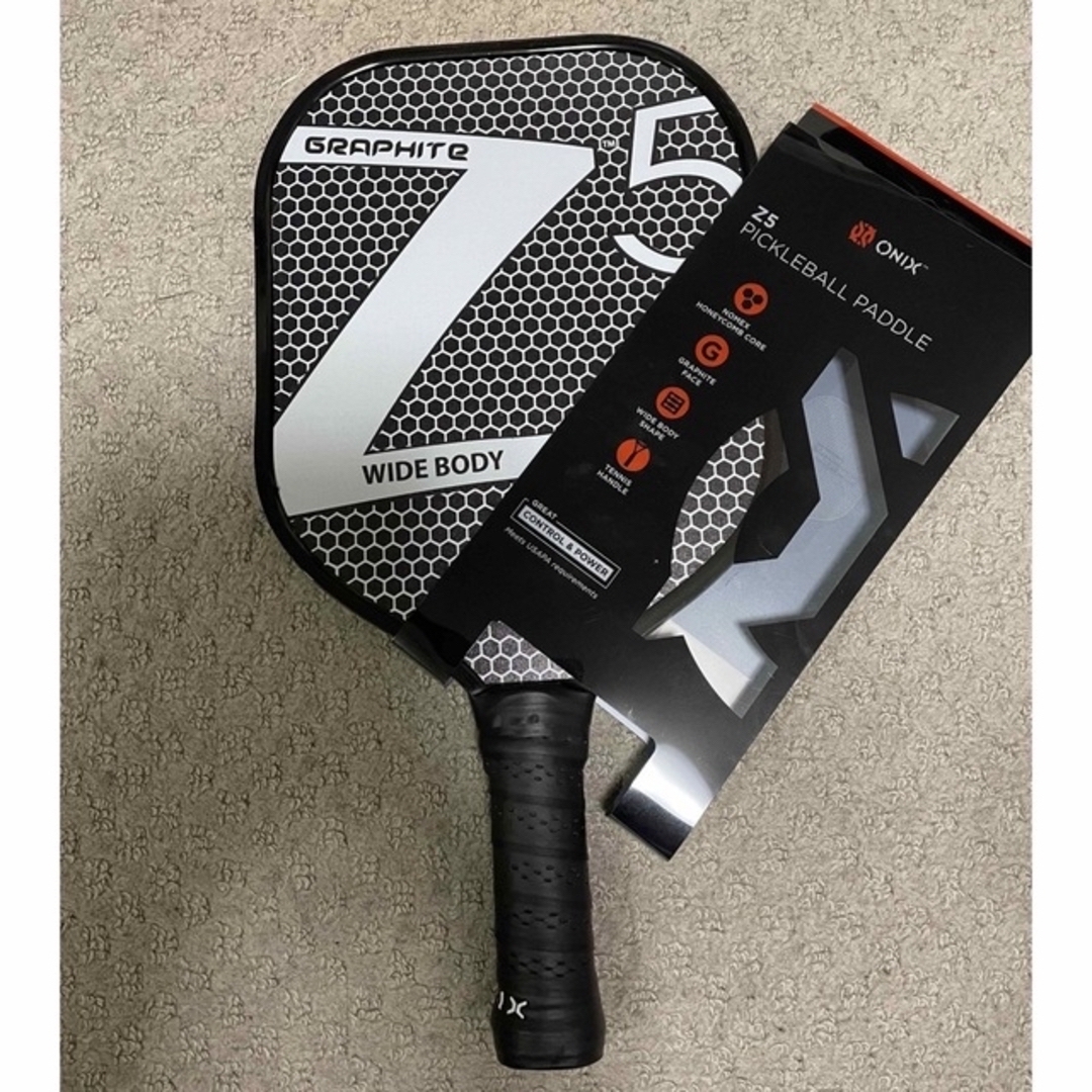 2本セット　pickleball  パドル ONIX Z5 Graphite スポーツ/アウトドアのスポーツ/アウトドア その他(その他)の商品写真