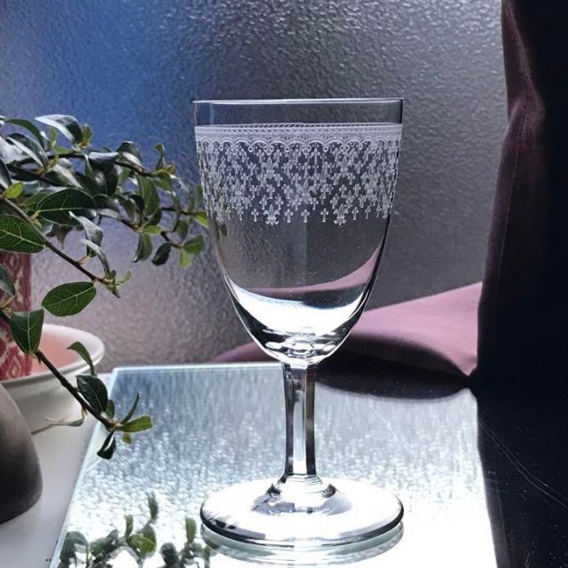 Baccarat(バカラ)の高貴なオールドバカラBACCARATフルール・ド・リスFleur de Lys♡ インテリア/住まい/日用品のキッチン/食器(その他)の商品写真