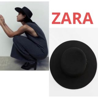 ザラ(ZARA)の(新品) ZARAパスマントリーディテールハット　ZARAハット(ハット)