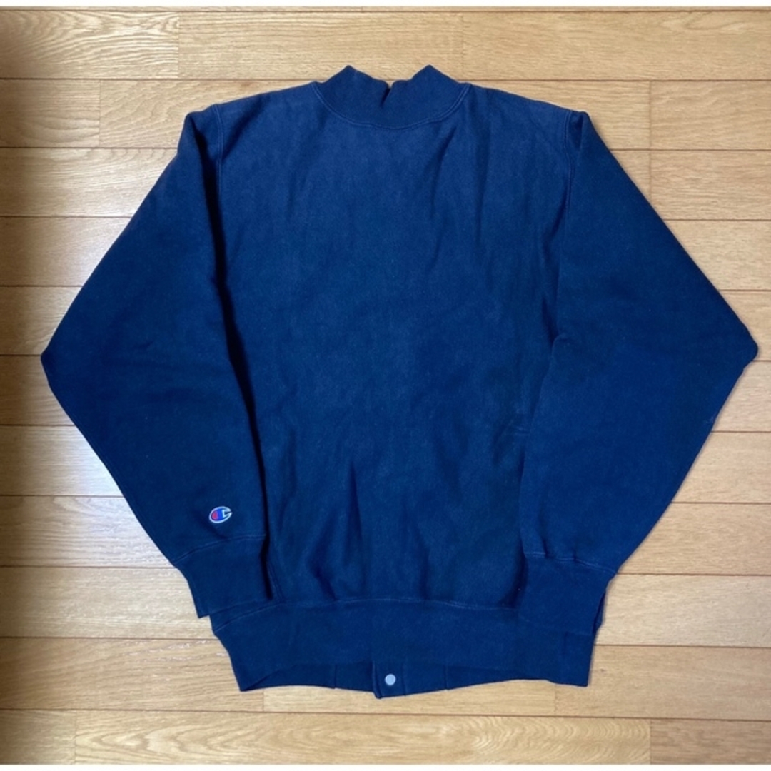 Champion(チャンピオン)の90’s USA製刺繍タグチャンピオン リバースウィーブ スナップカーディガン メンズのトップス(スウェット)の商品写真