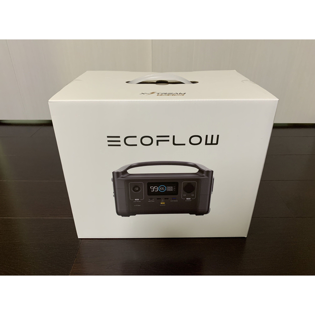 新品未開封EcoFlow RIVER 288Wh ポータブル電源 軽量 小型 の通販 by