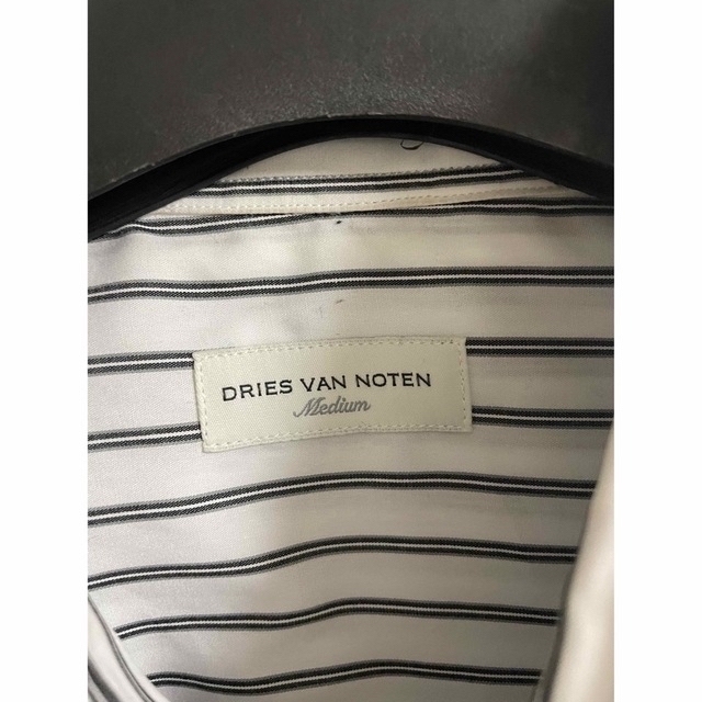 dries van noten レイヤードストライプシャツドリスヴァンノッテン