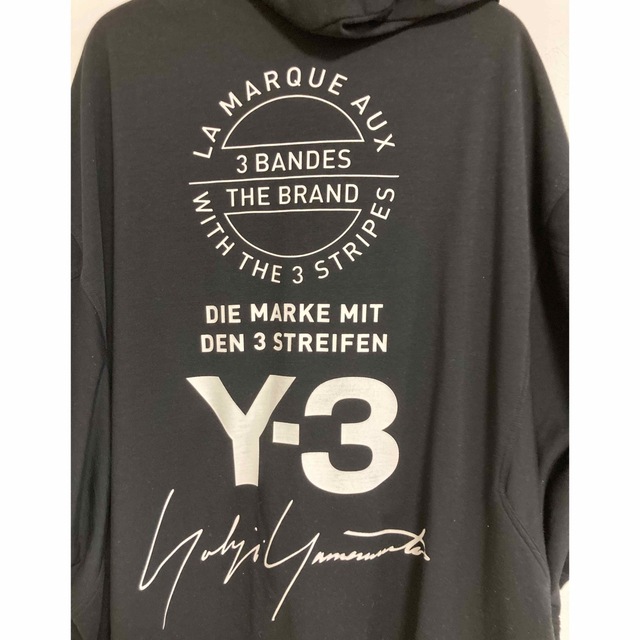 超希少！完売品！Y-3 15周年限定品　シグネチャー　パーカー　ブラック