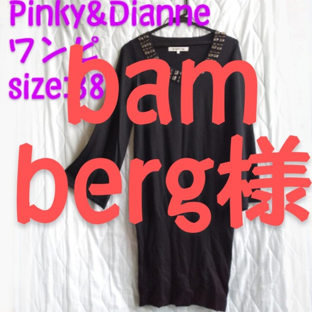 Pinky&Dianne(ピンキーアンドダイアン)のbamberg様-sen-yo- レディースのワンピース(ミニワンピース)の商品写真