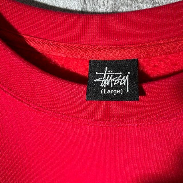 STUSSY(ステューシー)の[大人気]　ステューシー　スウェット　美品◎　プリント◎　存在感◎　ゆるダボ メンズのトップス(スウェット)の商品写真