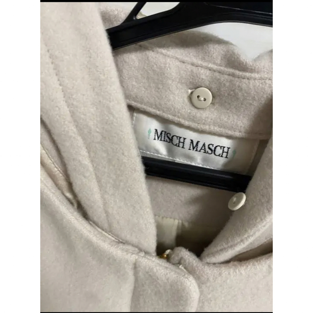 MISCH MASCH(ミッシュマッシュ)の美品＊MISCH MASCH ポケットファーフードコート レディースのジャケット/アウター(ロングコート)の商品写真
