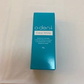 o-dent clear white オーデントクリアホワイト　30g(歯磨き粉)